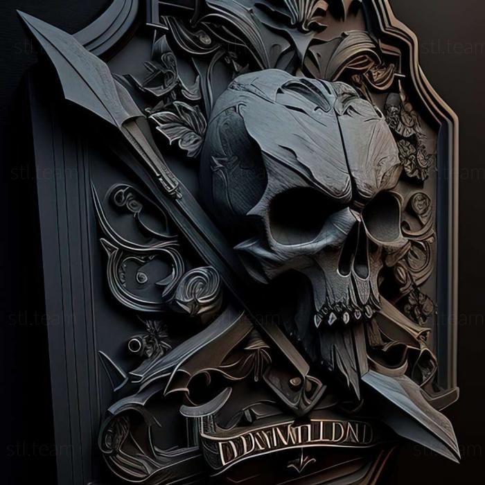 3D модель Игра Dishonored Нож Дануолла (STL)